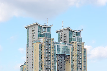 Image showing Fragment of an apartment building.