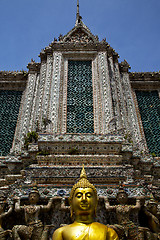 Image showing asia  thailand  in  bangkok sunny  buddha