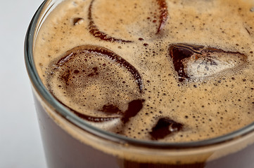 Image showing Iced coffee espresso