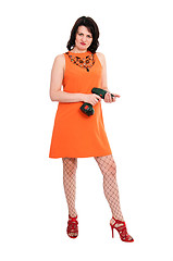 Image showing woman with screwdriver