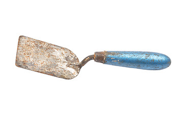 Image showing Trowel on white