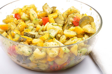 Image showing Mixed Potato salad