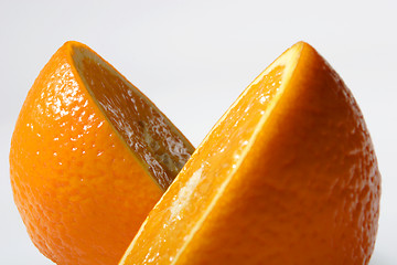 Image showing Cut Orange