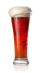 Image showing Red beer