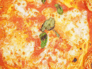 Image showing Margherita pizza background