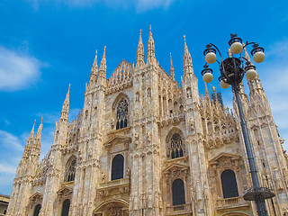 Image showing Milan cathedral