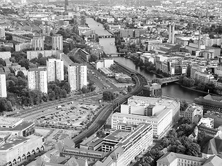 Image showing  Berlin aerial view 