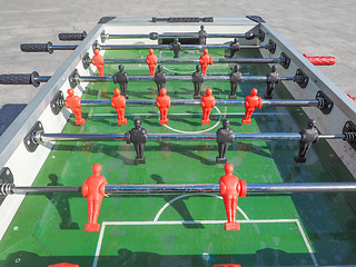 Image showing Table football