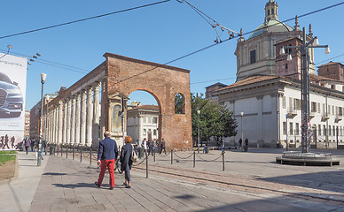 Image showing Colonne di San Lorenzo Milan