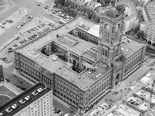 Image showing  Berlin aerial view 