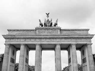 Image showing  Brandenburger Tor Berlin 