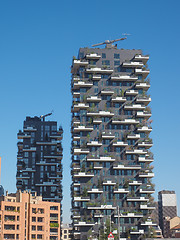 Image showing Skyscrapers in Milan Italy