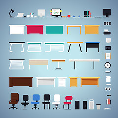 Image showing Office Furniture Set