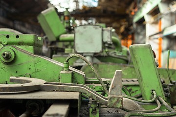 Image showing Industrial machine  in the factory