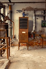 Image showing Small industrial furnace