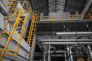 Image showing Ladder in industrial interior