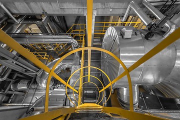 Image showing Ladder in industrial interior