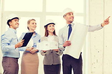 Image showing happy business team in office