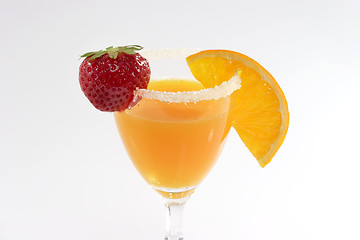 Image showing Orange-Juice with fruits