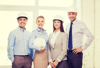 Image showing happy business team in office