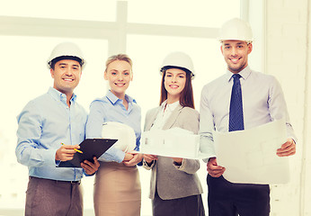 Image showing happy business team in office