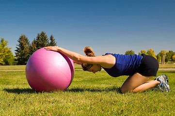 Image showing Ball exercises