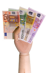 Image showing Euro Bills