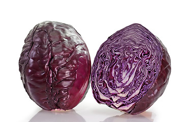 Image showing Red Cabbages