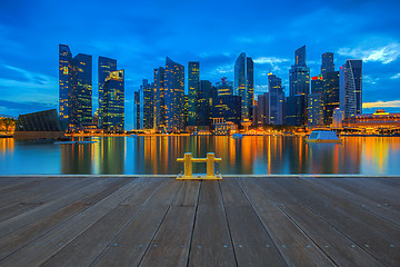 Image showing Singapore Skyline