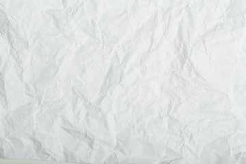 Image showing white crumpled paper texture or background