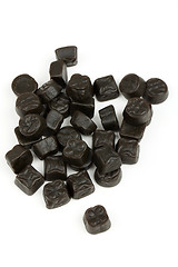 Image showing black Licorice candy