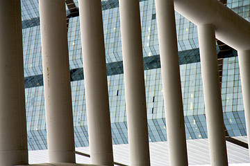 Image showing bangkok thailand   office district palaces   