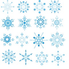 Image showing Snowflakes