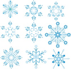 Image showing Snowflakes