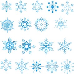 Image showing Snowflakes