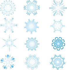 Image showing Snowflakes