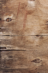 Image showing outdated wooden surface