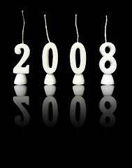 Image showing New Year 2008 - 2