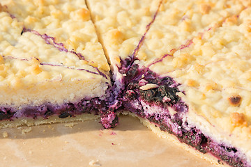 Image showing Blueberry Pie.