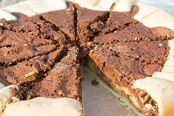 Image showing Chocolate pie.