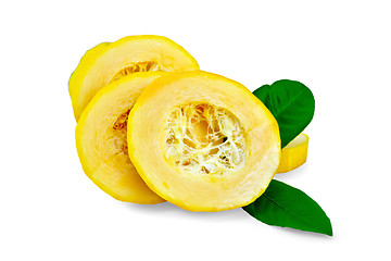 Image showing Zucchini yellow slices