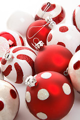 Image showing Festive Christmas Balls