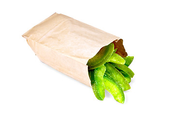 Image showing Candied pomelo in paper bag