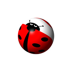 Image showing Ladybug Globe