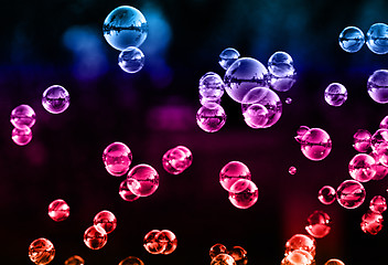 Image showing Soap bubbles