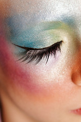 Image showing Creative make-up