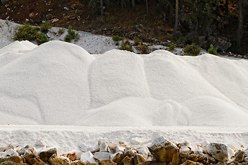 Image showing Thassos white marble quarry