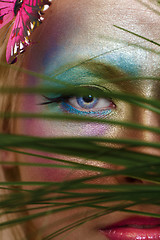 Image showing Creative make-up