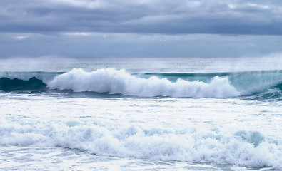 Image showing Splashing Waves