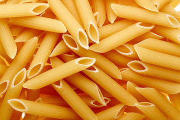 Image showing Italian pasta close up